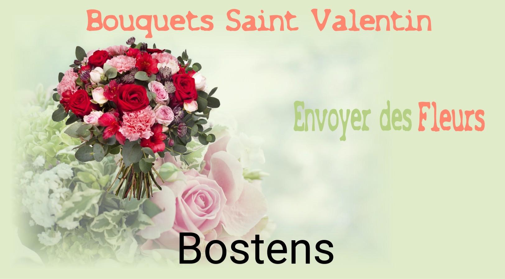 Roses de Saint-Valentin livrées à Bostens